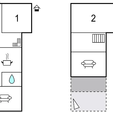 Case de vacanță 2 Bedroom Beautiful In